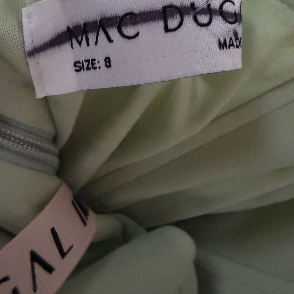 Mac Duggal Tiered Strapless Tulle A-Line High-Low Gown/ size 8 - Picture 10 of 10
